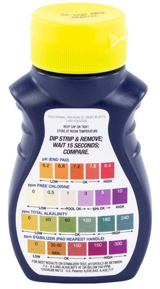 Aquachek Pool & Spa Test Strips 4 in 1