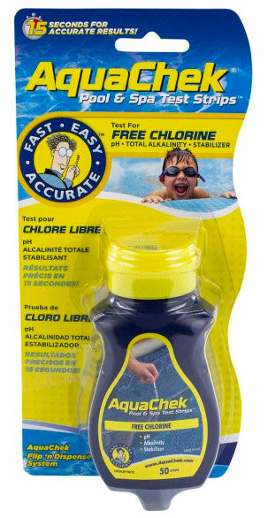 Aquachek Pool & Spa Test Strips 4 in 1