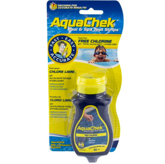 Aquachek Pool & Spa Test Strips 4 in 1